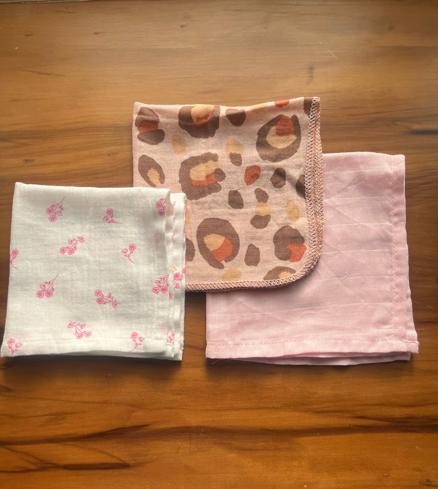 Muslin handkerchief/Face towel (Large) -Pack of 3