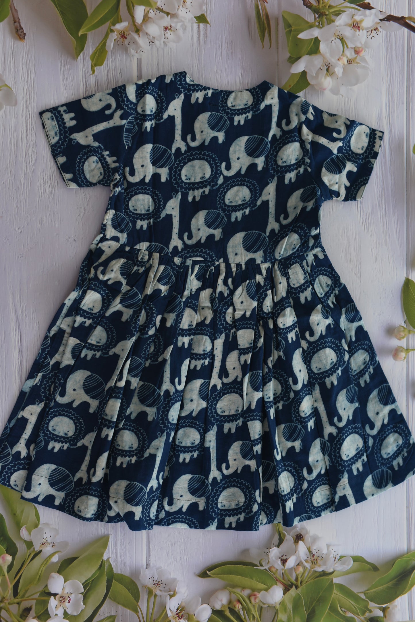 Casual frocks for kids Indigo