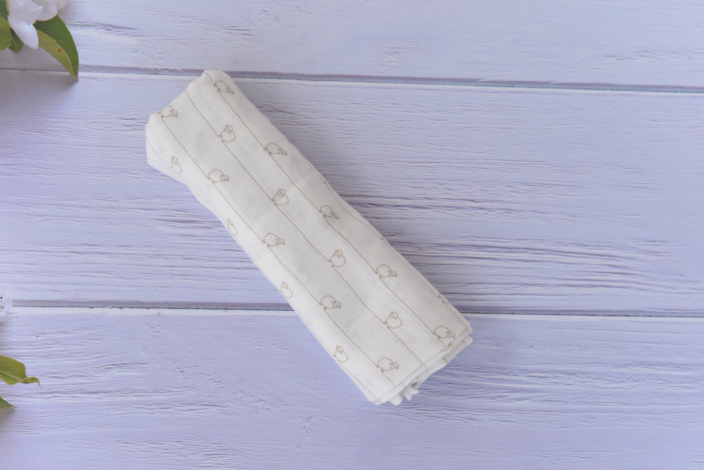 Muslin Swaddles- Sheep