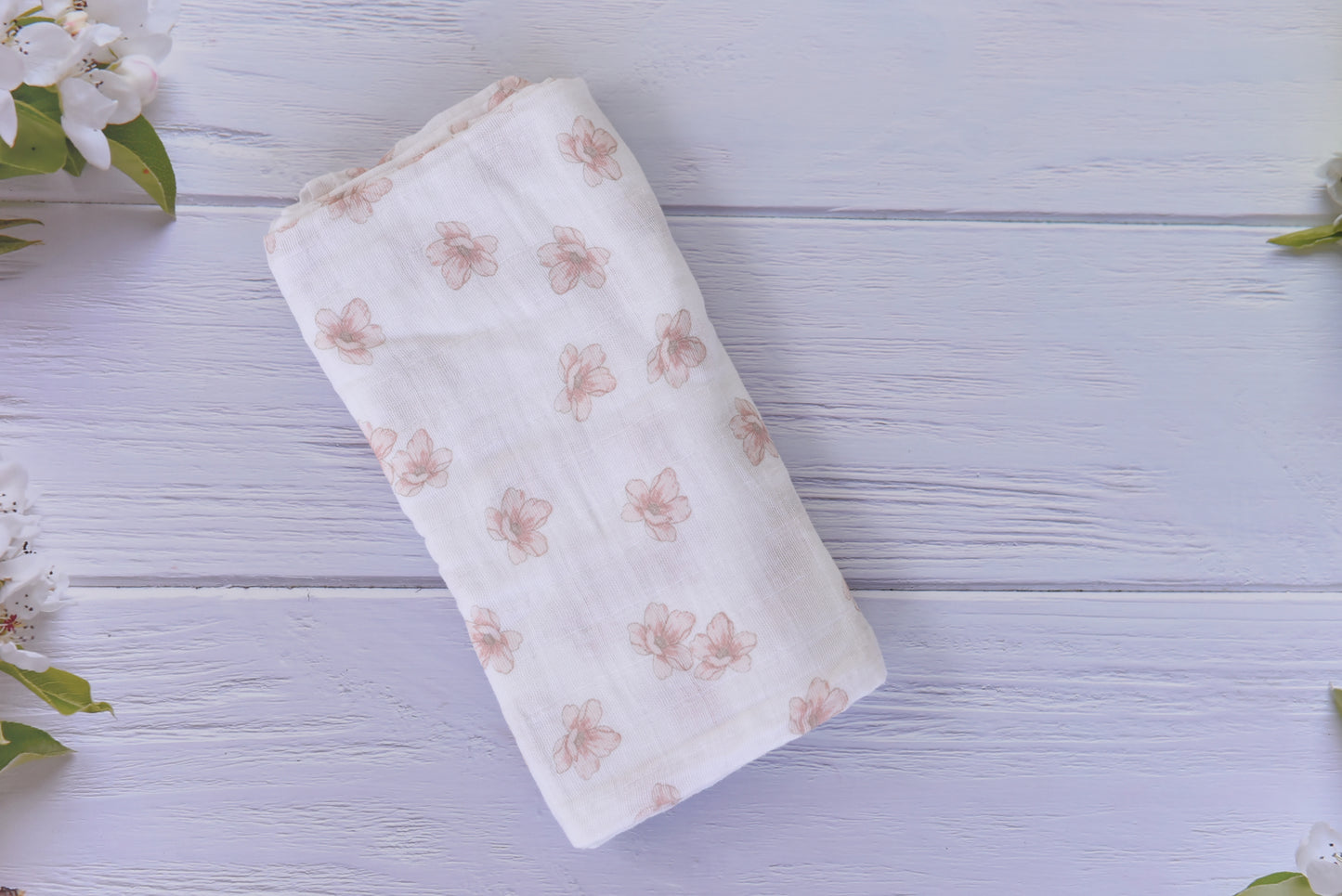 Muslin Swaddles-Flowers