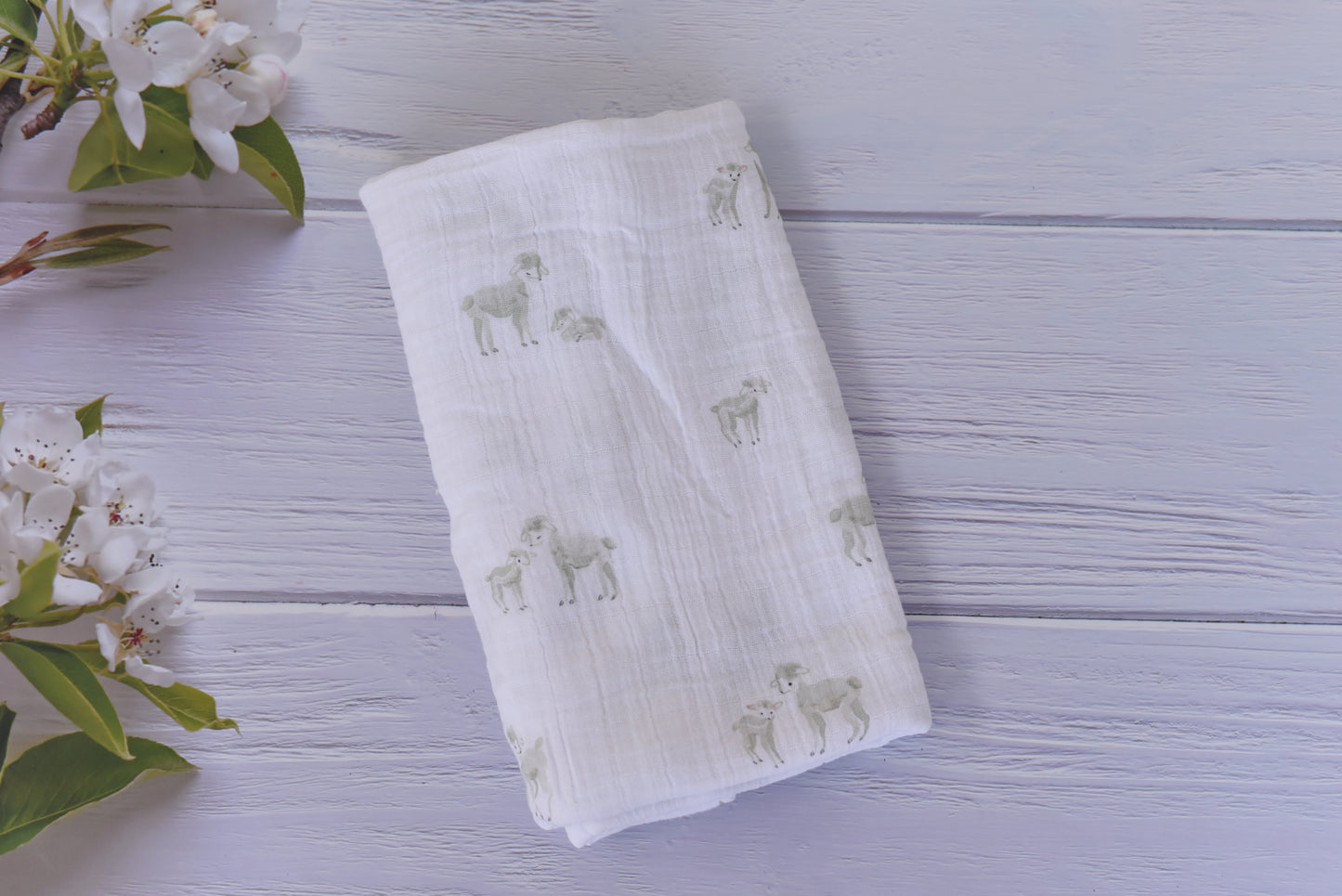 Muslin Swaddles-Goats