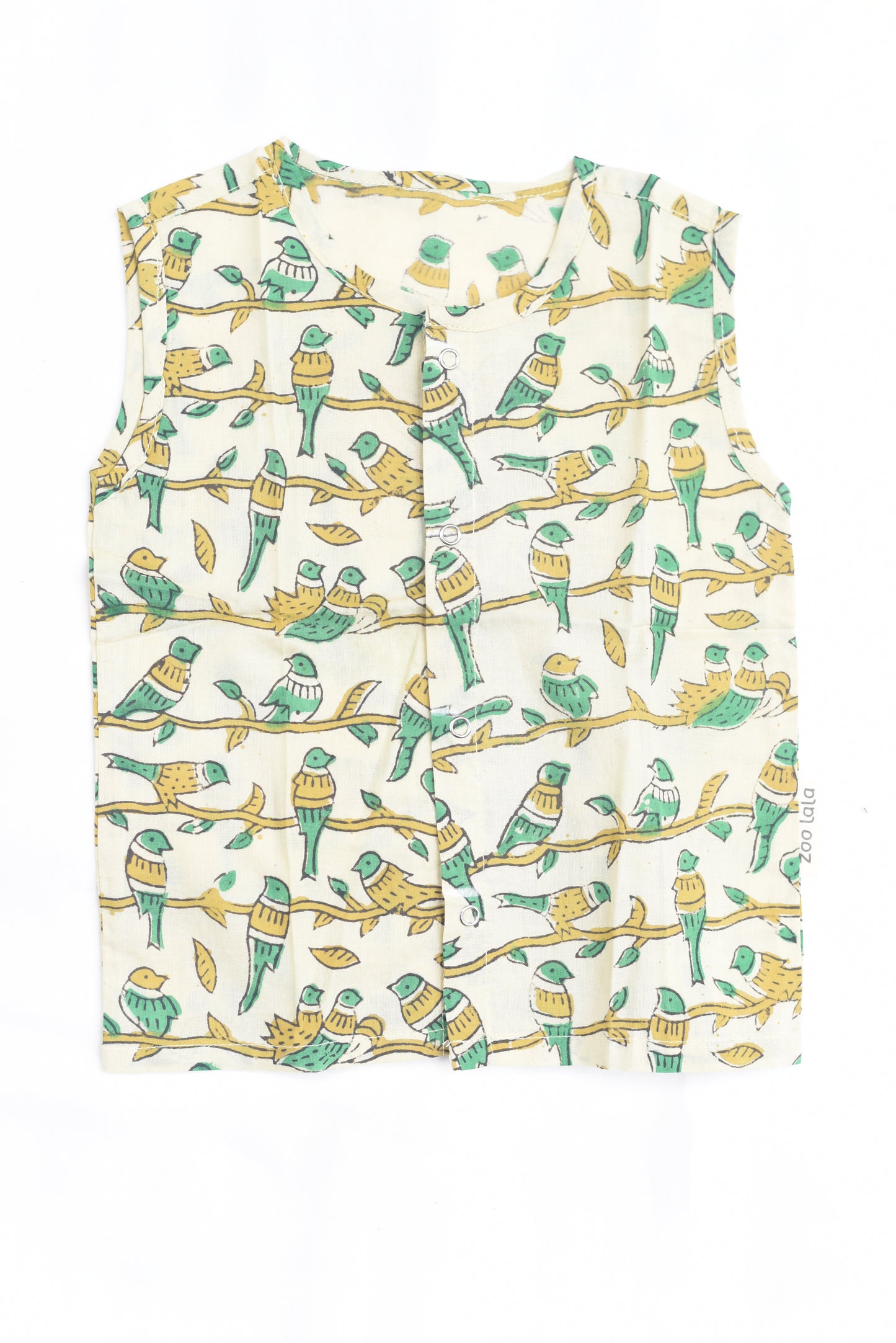 Soft cotton Jablas for babies/ infants- Parrot