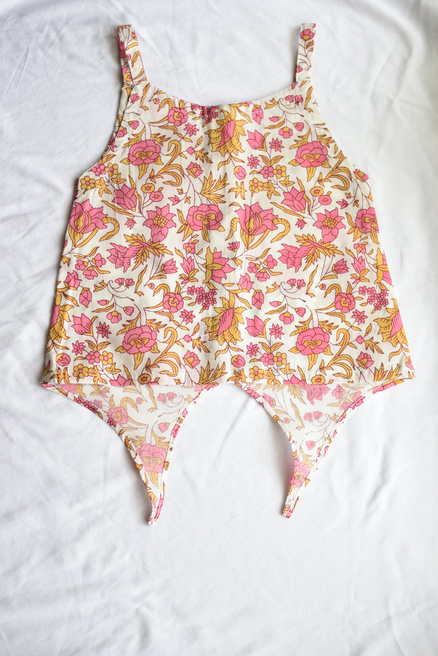 Pink Crop top & skirt set