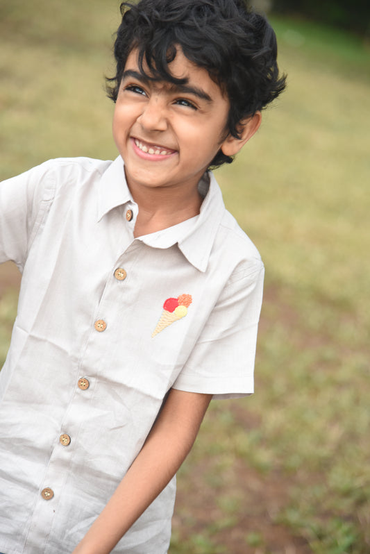Kids Linen Shirt