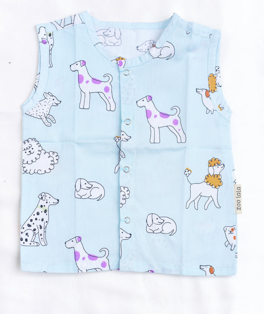 Cotton Poplin Jablas for babies / infants- Dogs