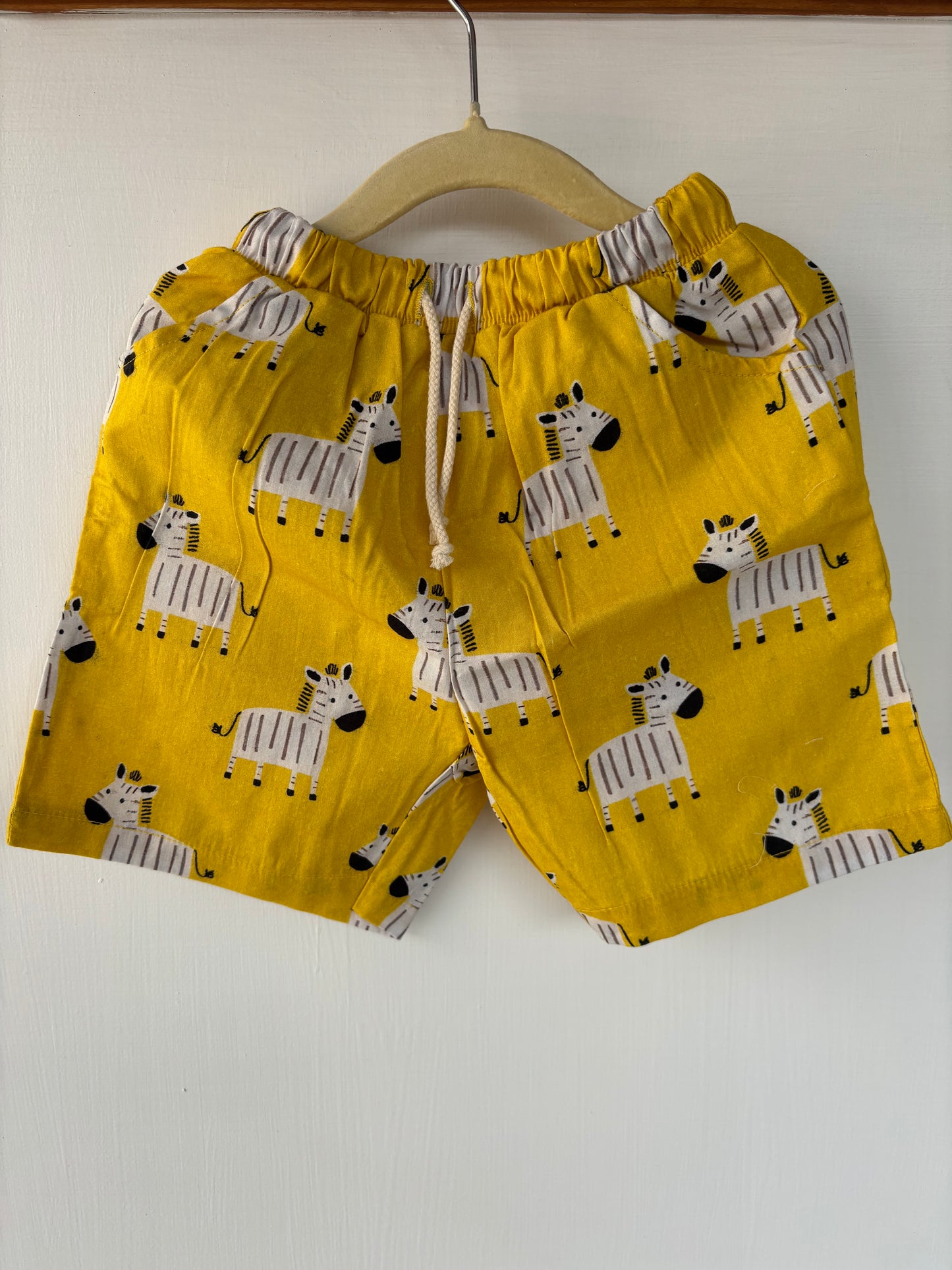 Unisex Kids Cotton Co-Ord Sets - Zebra