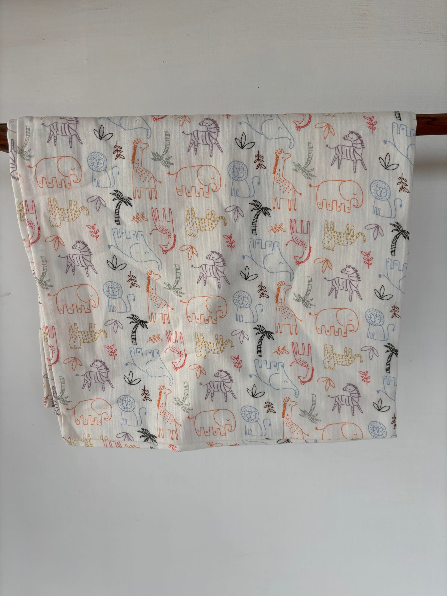 Double gauze muslin Kids towels- Animal
