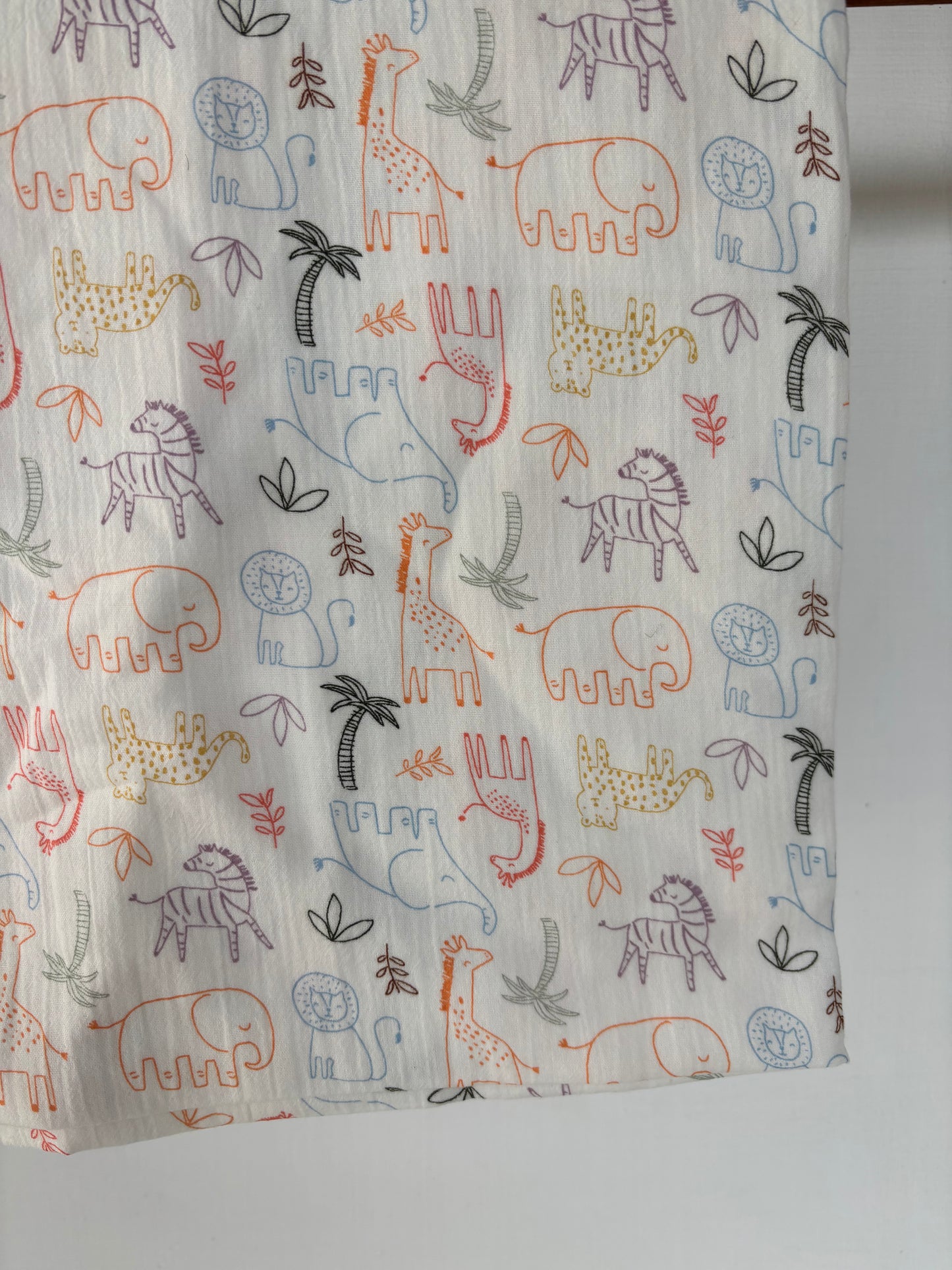 Double gauze muslin Kids towels- Animal