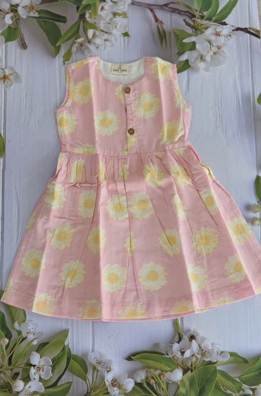 Casual Sleeveless frocks for kids