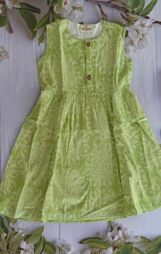 Casual Sleeveless frocks for kids