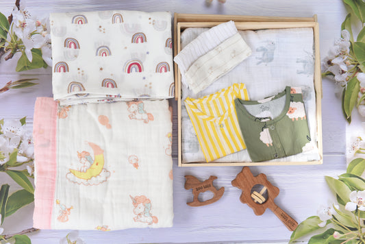 Gift set for Baby/Newborn - Lullaby Luxe Box