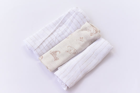 Muslin handkerchief/Face towel - Pack of 1