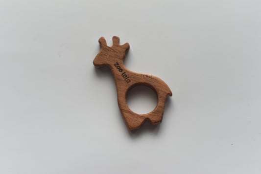 Neem Wood Teether- Giraffe